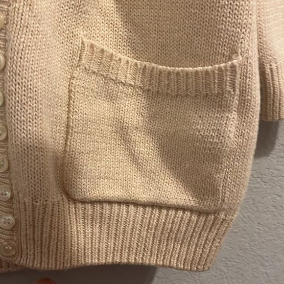 Ivys club classic spring/summer cream/ivory cardigan no flaws - Picture 4 of 5